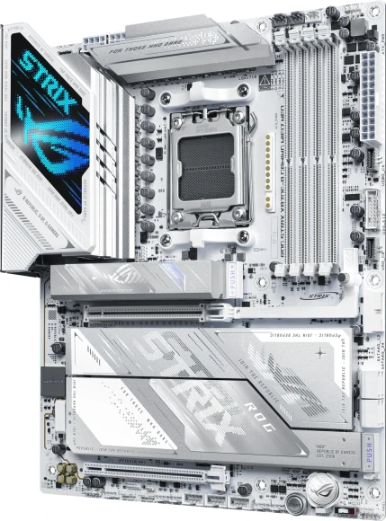 Материнская плата Asus ROG STRIX X870E-A GAMING WIFI7 NEO Socket AM5 AMD X870 4xDDR5 ATX AC`97 8ch(7.1) 5Gigabit RAID+HDMI Материнская плата Asus ROG STRIX X870E-A GAMING WIFI7 NEO Socket AM5 AMD X870 4xDDR5 ATX AC`97 8ch(7.1) 5Gigabit RAID+HDMI