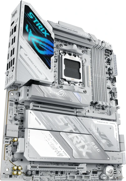 Материнская плата Asus ROG STRIX X870E-A GAMING WIFI7 NEO Socket AM5 AMD X870 4xDDR5 ATX AC`97 8ch(7.1) 5Gigabit RAID+HDMI Материнская плата Asus ROG STRIX X870E-A GAMING WIFI7 NEO Socket AM5 AMD X870 4xDDR5 ATX AC`97 8ch(7.1) 5Gigabit RAID+HDMI