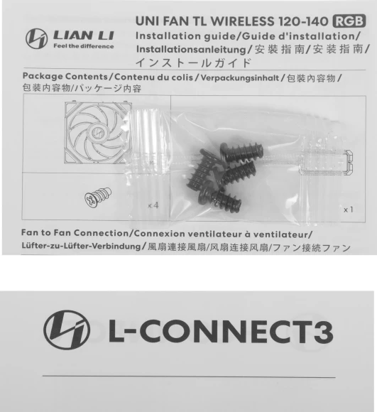 Вентилятор для корпуса Lian-Li Uni Fan TL Wireless 120 Reverse ARGB 120х124x28 белый 4-pin 34дБ (G99.12RTL1W1W.R0) Ret