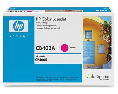 Картридж лазерный HP 642A CB403A пурпурный (7500стр.) для HP CLJ CP4005