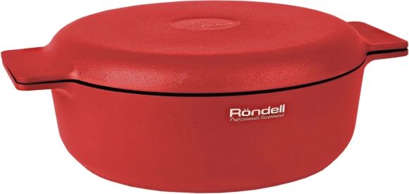 Сотейник Rondell Red Edition RDA-1119 3.2л. d=24см (с крышкой) красный