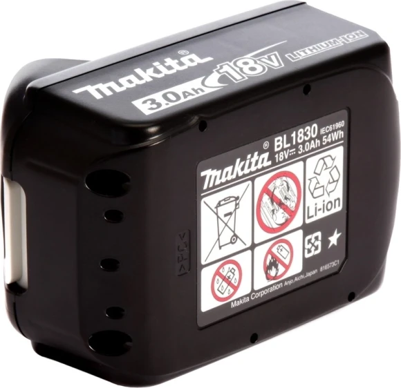 Батарея аккумуляторная Makita BL1830 18В 3Ач Li-Ion (197599-5)