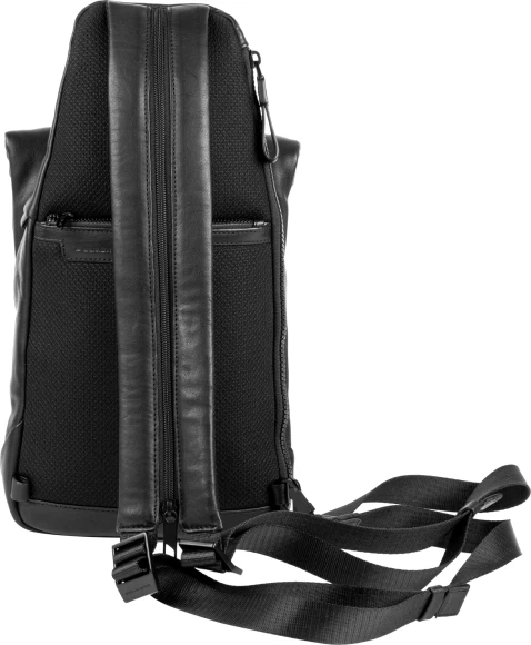 Рюкзак слинг Piquadro Harper CA6784AP/N черный кожа