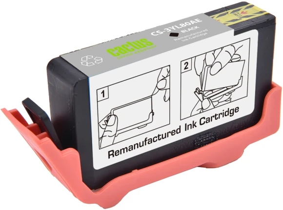 Картридж струйный Cactus CS-3YL80AE 912 черный (18мл) для HP OfficeJet 8010/8012/8013/8014/8015/8020/8025 с чипом Картридж струйный Cactus CS-3YL80AE 912 черный (18мл) для HP OfficeJet 8010/8012/8013/8014/8015/8020/8025 с чипом