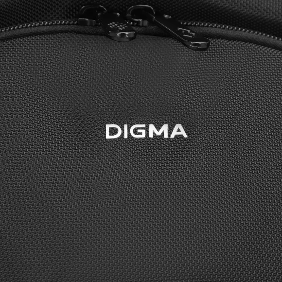 Рюкзак для ноутбука 15.6" Digma Stash S1 черный полиэстер (DGBP15S1BK)