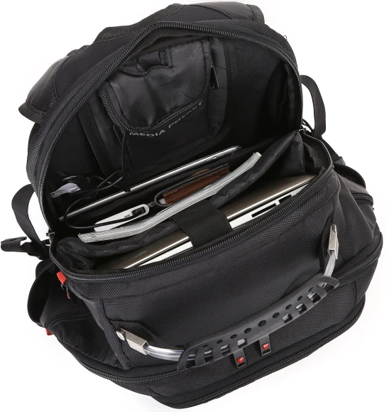 РюкзакДА Sumdex PJN-301BK 46x37x22см 37.44л. 1.16кг. полиэстер черный