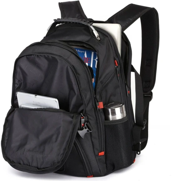 РюкзакДА Sumdex PJN-301BK 46x37x22см 37.44л. 1.16кг. полиэстер черный