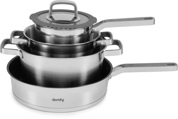 Набор посуды Domfy Home Grigio 10 предметов (DKM-CW206) Набор посуды Domfy Home Grigio 10 предметов (DKM-CW206)