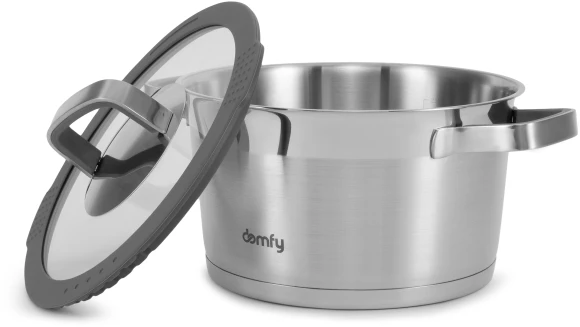 Набор посуды Domfy Home Grigio 10 предметов (DKM-CW206) Набор посуды Domfy Home Grigio 10 предметов (DKM-CW206)