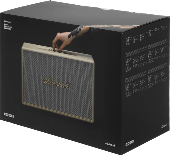 Колонка порт. Marshall Woburn III бежевый 150W 2.0 BT/3.5Jack 10м Колонка порт. Marshall Woburn III бежевый 150W 2.0 BT/3.5Jack 10м