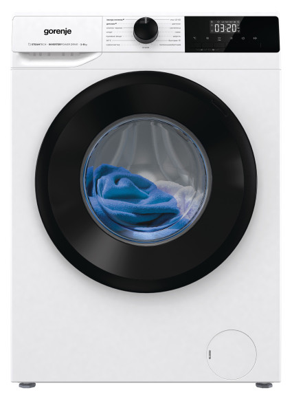 Стиральная машина Gorenje W1NHPI62SCSIRV класс: A загр.фронтальная макс.:6кг белый инвертор Стиральная машина Gorenje W1NHPI62SCSIRV класс: A загр.фронтальная макс.:6кг белый инвертор