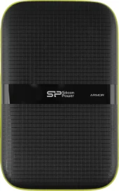 Жесткий диск Silicon Power USB3.0 4TB SP040TBPHDA60S3K A60 Armor 2.5" черный/зеленый