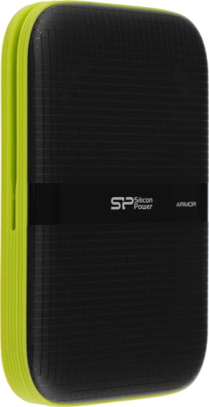 Жесткий диск Silicon Power USB3.0 4TB SP040TBPHDA60S3K A60 Armor 2.5" черный/зеленый