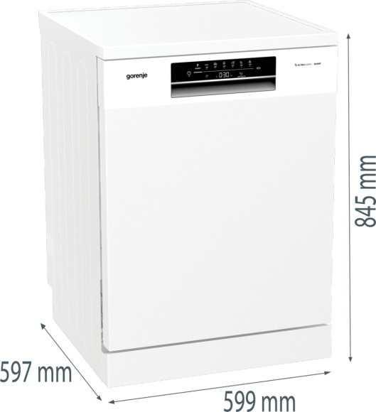 Посудомоечная машина Gorenje GS642E90W ( 2 корзины ) белый (полноразмерная) Посудомоечная машина Gorenje GS642E90W ( 2 корзины ) белый (полноразмерная)