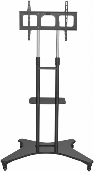 Стойка для телевизора Cactus CS-ST31 черный 37"-75" макс.81.6кг напольный мобильный Стойка для телевизора Cactus CS-ST31 черный 37"-75" макс.81.6кг напольный мобильный