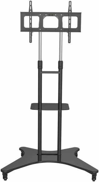 Стойка для телевизора Cactus CS-ST31 черный 37"-75" макс.81.6кг напольный мобильный Стойка для телевизора Cactus CS-ST31 черный 37"-75" макс.81.6кг напольный мобильный