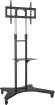 Стойка для телевизора Cactus CS-ST31 черный 37"-75" макс.81.6кг напольный мобильный Стойка для телевизора Cactus CS-ST31 черный 37"-75" макс.81.6кг напольный мобильный