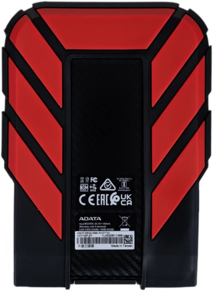 Жесткий диск A-Data USB3.0 2TB AHD710P-2TU31-CRD HD710Pro DashDrive Durable 2.5" красный Жесткий диск A-Data USB3.0 2TB AHD710P-2TU31-CRD HD710Pro DashDrive Durable 2.5" красный