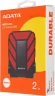 Жесткий диск A-Data USB3.0 2TB AHD710P-2TU31-CRD HD710Pro DashDrive Durable 2.5" красный
