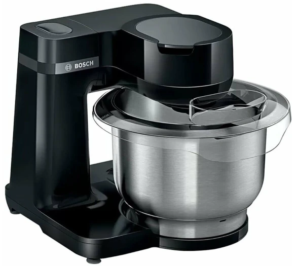 Кухонная машина Bosch Mum Serie 2 MUMS2EB01 планетар.вращ. 700Вт черный/серебристый