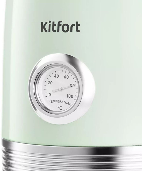 Чайник электрический Kitfort КТ-6604 1.7л. 2200Вт мятный корпус: металл/пластик Чайник электрический Kitfort КТ-6604 1.7л. 2200Вт мятный корпус: металл/пластик