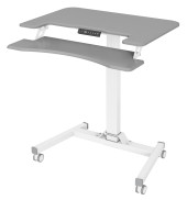 Стол для ноутбука Cactus CS-FDE103WGY столешница МДФ серый 91.5x56x123см