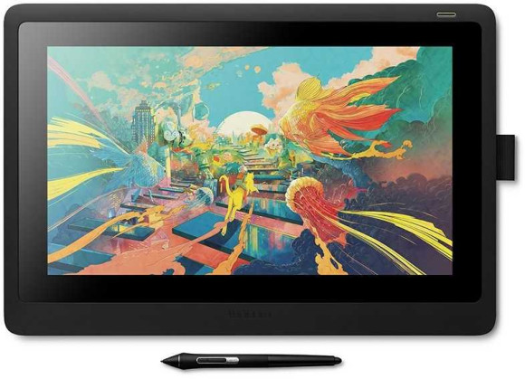Графический планшет-монитор Wacom Cintiq DTK1660K0B LED USB черный Графический планшет-монитор Wacom Cintiq DTK1660K0B LED USB черный
