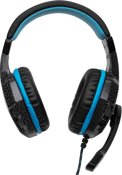 Наушники с микрофоном Оклик HS-L400G ZEUS черный/синий 2.2м мониторные оголовье (359480) Наушники с микрофоном Оклик HS-L400G ZEUS черный/синий 2.2м мониторные оголовье (359480)