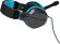 Наушники с микрофоном Оклик HS-L400G ZEUS черный/синий 2.2м мониторные оголовье (359480) Наушники с микрофоном Оклик HS-L400G ZEUS черный/синий 2.2м мониторные оголовье (359480)
