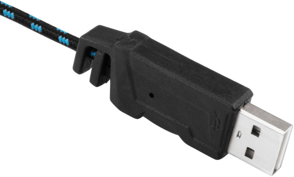 Наушники с микрофоном Оклик HS-L400G ZEUS черный/синий 2.2м мониторные оголовье (359480) Наушники с микрофоном Оклик HS-L400G ZEUS черный/синий 2.2м мониторные оголовье (359480)