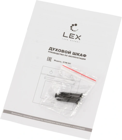 Духовой шкаф Электрический Lex EDM 041 IX нержавеющая сталь