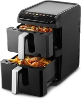 Аэрогриль Kitfort КТ-8158 10л 2700Вт черный Аэрогриль Kitfort КТ-8158 10л 2700Вт черный