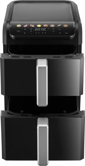 Аэрогриль Kitfort КТ-8158 10л 2700Вт черный Аэрогриль Kitfort КТ-8158 10л 2700Вт черный