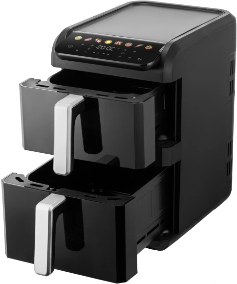 Аэрогриль Kitfort КТ-8158 10л 2700Вт черный Аэрогриль Kitfort КТ-8158 10л 2700Вт черный