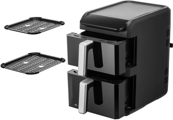 Аэрогриль Kitfort КТ-8158 10л 2700Вт черный Аэрогриль Kitfort КТ-8158 10л 2700Вт черный
