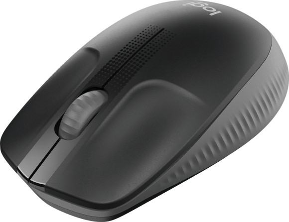 Мышь Logitech M190 черный/темно-серый оптическая 1000dpi беспров. USB 2but (910-005913)