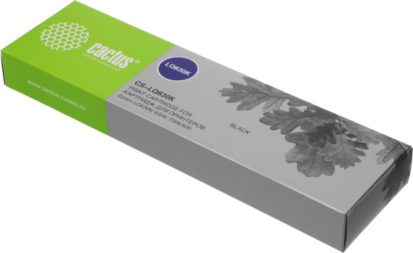 Картридж матричный Cactus CS-LQ630K S015307 12.7x8 черный для Epson LQ-630K/635K/730K