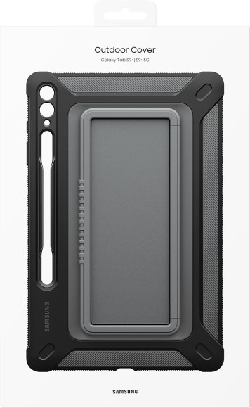 Чехол-крышка Samsung для Tab S10+/S9+ Outdoor Cover поликарбонат титан (EF-RX810CBEGRU)