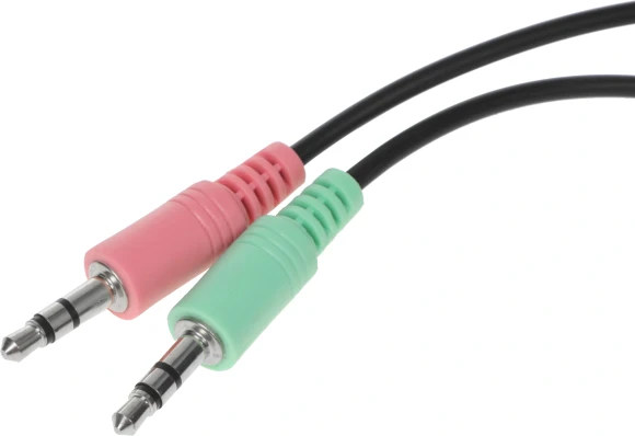 Наушники с микрофоном Оклик HS-M137V черный 1.8м мониторные оголовье (614046)