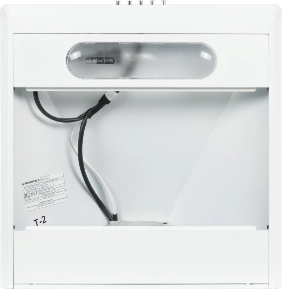 Вытяжка каминная Maunfeld Aire 50 белый управление: кнопочное (1 мотор)