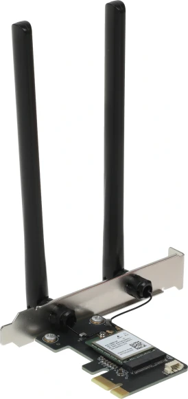 Сетевой адаптер Wi-Fi + Bluetooth Mercusys MA80XE AX3000 PCI Express (ант.внеш.несъем.) 2ант.