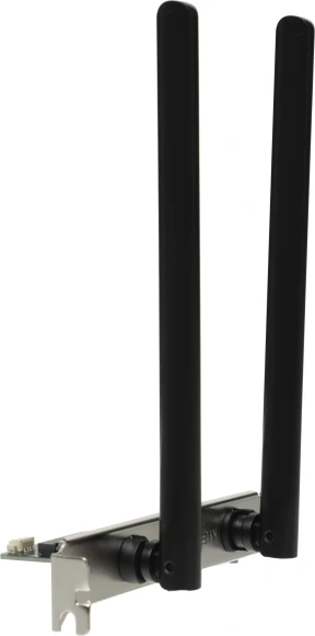 Сетевой адаптер Wi-Fi + Bluetooth Mercusys MA80XE AX3000 PCI Express (ант.внеш.несъем.) 2ант.