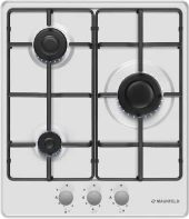 Газовая варочная поверхность Maunfeld EGHE.43.3STS-EW белый Газовая варочная поверхность Maunfeld EGHE.43.3STS-EW белый