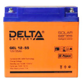 Батарея для ИБП Delta GEL 12-55 12В 55Ач Батарея для ИБП Delta GEL 12-55 12В 55Ач