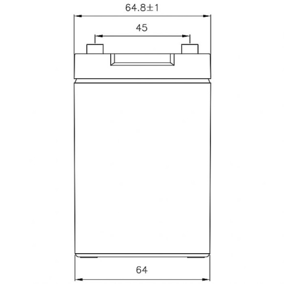 Батарея для ИБП CSB HRL1234W F2 FR 12В 9Ач Батарея для ИБП CSB HRL1234W F2 FR 12В 9Ач