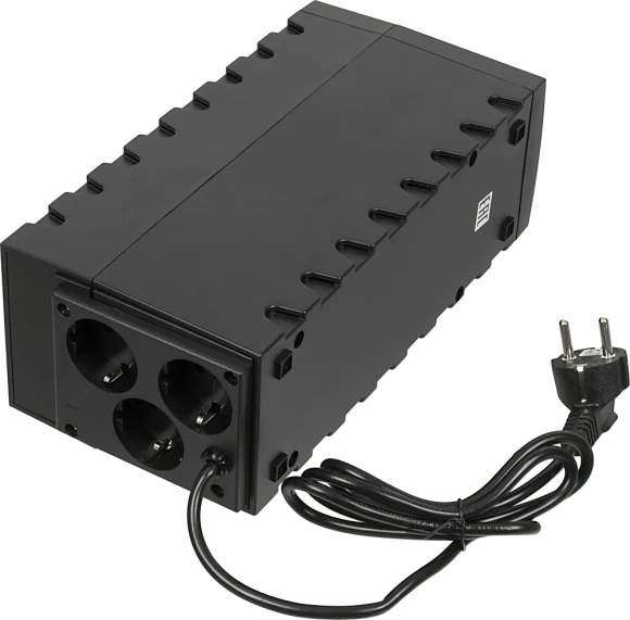 Источник бесперебойного питания Powercom Raptor RPT-600A EURO 360Вт 600ВА черный