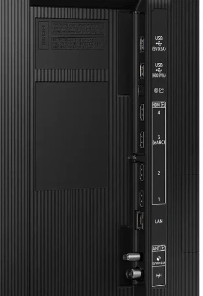 Телевизор QLED Samsung 55" QE55QN80FAUXRU Series 9 черный титан/черный 4K Ultra HD 120Hz DVB-T2 DVB-C DVB-S2 USB WiFi Smart TV