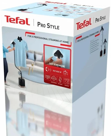 Отпариватель напольный Tefal IT3470E1 2000Вт черный Отпариватель напольный Tefal IT3470E1 2000Вт черный