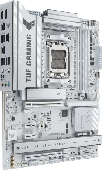 Материнская плата Asus TUF GAMING B850-PRO WIFI7 W NEO Socket AM5 AMD B850 4xDDR5 ATX AC`97 8ch(7.1) 2.5Gg RAID+HDMI+DP Материнская плата Asus TUF GAMING B850-PRO WIFI7 W NEO Socket AM5 AMD B850 4xDDR5 ATX AC`97 8ch(7.1) 2.5Gg RAID+HDMI+DP