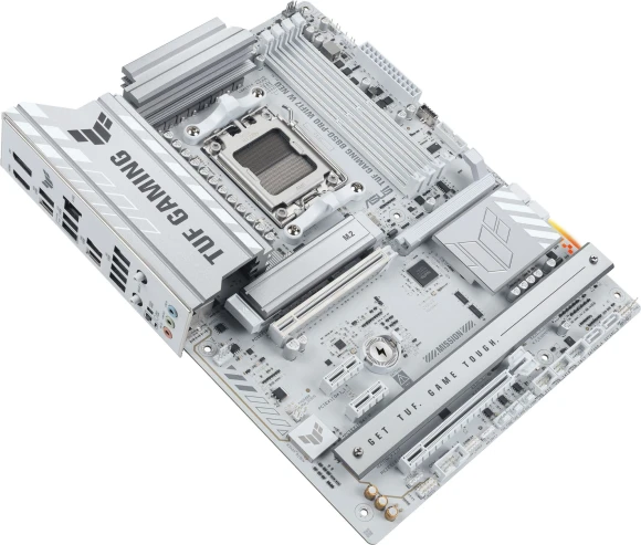 Материнская плата Asus TUF GAMING B850-PRO WIFI7 W NEO Socket AM5 AMD B850 4xDDR5 ATX AC`97 8ch(7.1) 2.5Gg RAID+HDMI+DP Материнская плата Asus TUF GAMING B850-PRO WIFI7 W NEO Socket AM5 AMD B850 4xDDR5 ATX AC`97 8ch(7.1) 2.5Gg RAID+HDMI+DP